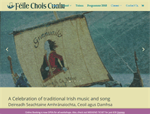Tablet Screenshot of feilechoiscuain.com